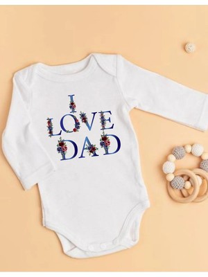 Lupi Baba Yazılı Bebek Zıbın Isimli Bebek Babaya Zıbın