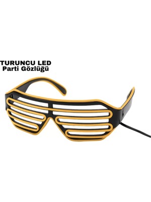 Neon Gözlük Turuncu Midastech