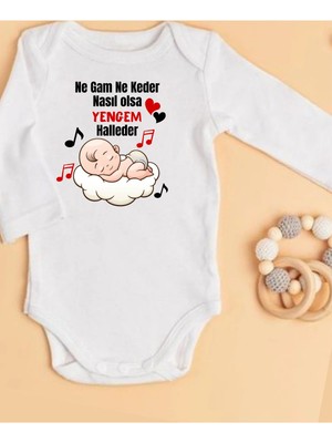 Lupi Yenge Yazılı Bebek Yengeye Hediye Bebek Hediye Amca Dayı