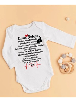 Lupi Anne Yazılı Baba Yazılı Isimli Bebek Zıbın Anne Yazılı Bebek