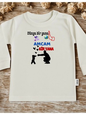 Lupi Yazılı Bebek Body Zıbın %100 Pamuk