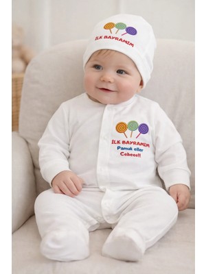 Lupi Bayram Bebek Tulum Bayramlık Hediye Bebek Zıbın