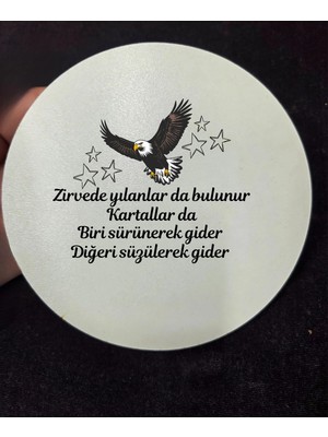 Lupi Taraftar Temalı Yazılı Ahşap Kapı Süsü