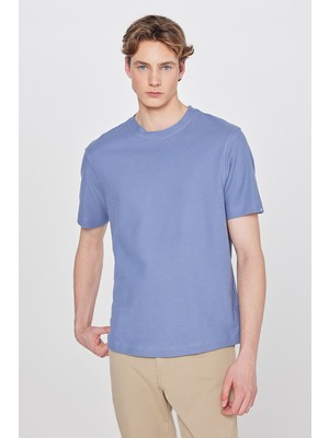 Wrangler %100 Pamuk Regular Fit Normal Kesim Bisiklet Yaka Basic Premium Tişört