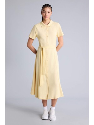 DeFacto Standart Fit Pike Elbise H3267AX26SP