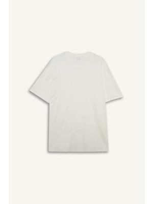 DeFacto %100 Pamuk Büyük Beden Tişört H2060AX26SP