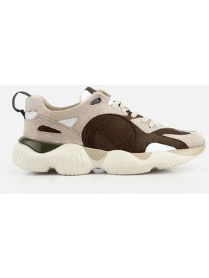 Hotiç 02AYH317470A880 ERKEK Süet Deri Haki Rahat Spor Ayakkabı