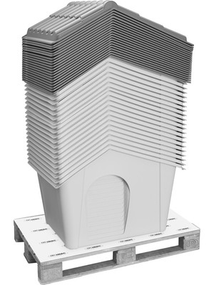 İmac Nrzsnt Imac Zeus 70 Evcil Hayvan Evi Gri 72,2X61,8X62,3CM