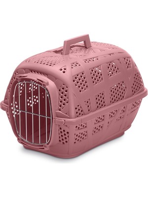 İmac Nrzsnt Imac Carry Sport Metal Kapılı Evcil Hayvan Taşıma Çantası Pembe 48,5X34X32CM