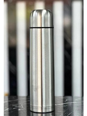 MiraLive 500 ml Çift Katmanlı Sus 304 Çelik Inox Termos Süt-Mama-Kamp-Piknik Termosu 12 Saate Kadar Sıcak