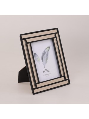 Selim 13X18 Lara Aynalı Çerçeve Siyah