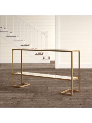 Hitit Dekorasyon Zodoi Gold Metal Dresuar/konsol