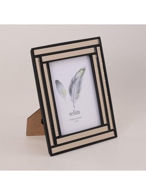 Selim 15X20 Lara Aynalı Çerçeve Siyah