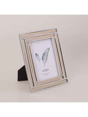 Selim 13X18 Lara Aynalı Çerçeve Gümüş