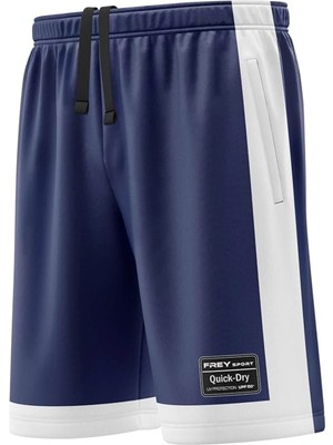 Freysport Lacivert Beyaz Günlük Şort
