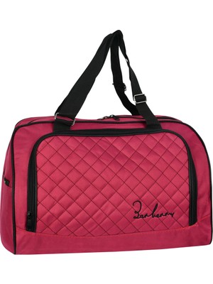 Barberri Bordo Spor ve Seyahat Valizi 45 cm Su Geçirmez Özellikli Model 150