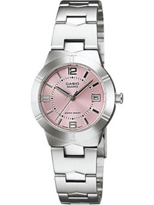 Casio LTP-1241D-4ADF Kadın Kol Saati Gri İyon Kaplama Suya Dayanıklı 1 ATM Günlük Kullanım İçin