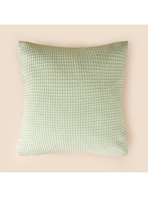 Evidea Soft Luma Kırlent Kılıfı - Çağla Yeşili - 45X45 cm