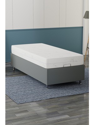 Mobpazar Yatak Kılıfı, Starlüx Fermuarlı Yatak Kılıfı, 90X190 cm