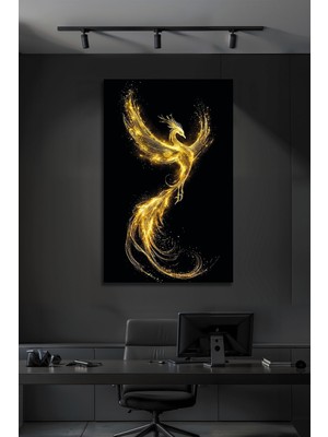 BG Design Ay Yıldız Gold Kırmızı Yuvarlak Temperli Dekoratif Cam Tablo Türk Bayrağı Temalı Lüks Duvar Dekoru