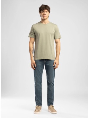 Lee Cooper Yağ Yeşili Erkek Regular Fit T-Shirt 262 Lcm 242001 Baselo Olıve