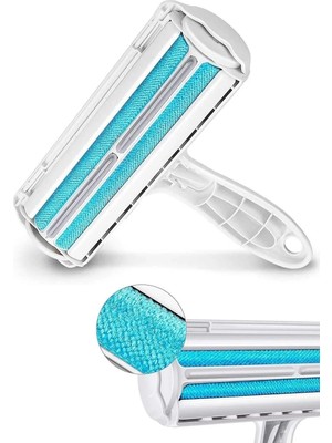 Tüy Temizleyici Hazneli Elbise Halı Yatak Temizlik Aparatı Kıl Toz Toplayıcı