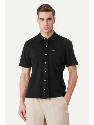 Guess Erkek Gj Kısa Kollu Gömlek - Siyah