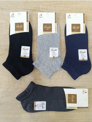 Ünlü Çorap Kadın Patik Çorap Dikişsiz Parfümlü 4 Çift