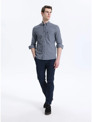 Lee Cooper Lacivert Erkek Slim Straight Chino Pantolon 262 Lcm 221004 New Chıno 2 Lacivert