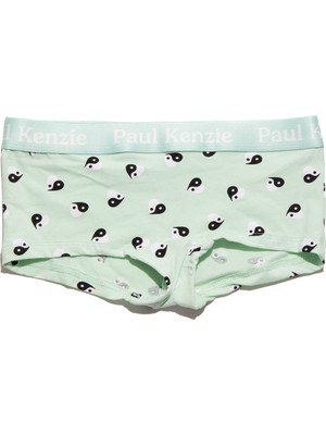 Paul Kenzie Valentine Collection - Kadın Boyshort Külot - Yin To My Yang