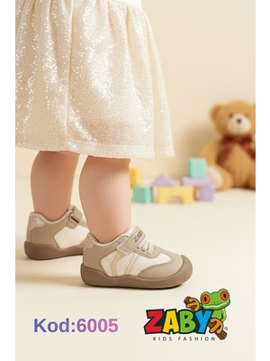 Zaby Maksimum Hava Alabilen: Cırt Cırtlı ve Kaymaz Tabanlı Ilk Adım Ayakkabısı