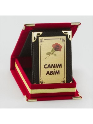 Zero Land Techmrt Canım Abim Plaketi-Kırmızı