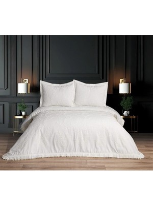 Lusia 3 Parça Pike Takımı Krem