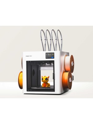 Snapmaker U1 Beyaz 3D Yazıcı Filament ile Uyumlu Modern Tasarım ve Kullanım Kolaylığı