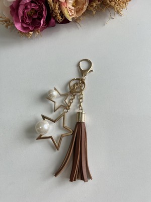 ZG Hobi Aksesuar Gold Renk Detaylı Çanta Charmı - Çanta Süsü