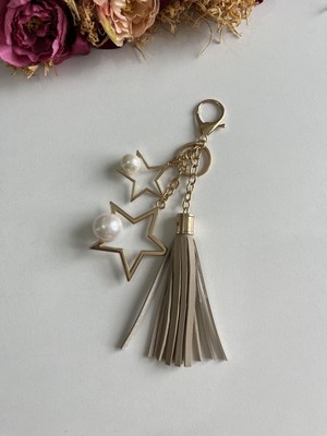 ZG Hobi Aksesuar Gold Renk Detaylı Çanta Charmı - Çanta Süsü