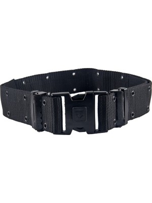 İstikamet Sword Örme Askeri Palaska Kuş Gözü Delikli Amerikan Palaska Single Siyah