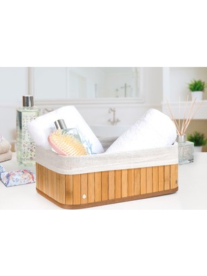 English Home Fancy Katlanabilir Sepet Bej