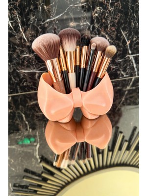 Sidas Fiyonk Kalemlik ve Makyaj Organizeri | 3D Baskı Dekoratif Masaüstü Aksesuarı