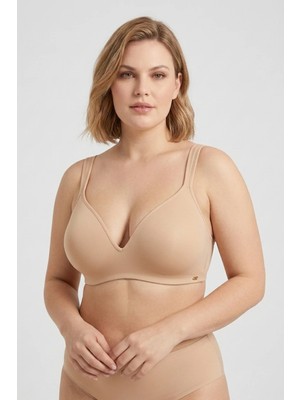 Amarelle Sienna Ten Comfort Bra Büyük Beden Toparlayıcı Sütyen- Balensiz, Dolgusuz, Kalın Askılı