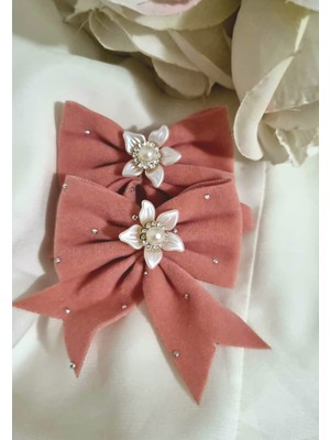 Initium Kadife Incili 2'li Fiyonk Toka