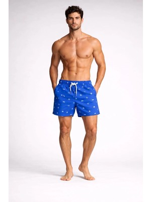 Pemilo Erkek Cepli Hızlı Kuruyan Deniz Şortu