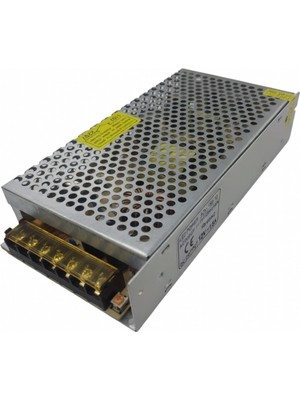 Zeyar Teknoloji 12V 15A Adaptör Trafo - 180W Metal Kasa Şerit LED Rgb LED Kamera Güç Kaynağı Adaptör