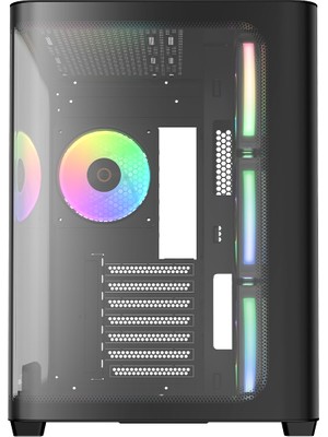 Ocypus Iota C70 Black Curve Argb Digital Tempered Glass USB 3.0 850W 80+ Gold Atx 3.1 Gen5 Atx Mid Tower Kasa