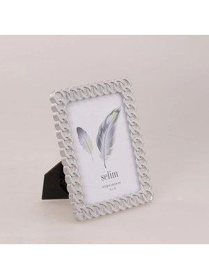 Selim 13X18 Florence Çerçeve Gümüş