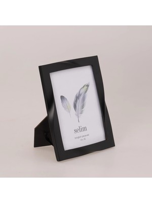 Selim Dekor 13X18 Curved Çerçeve Siyah