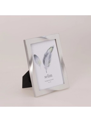Selim Dekor 13X18 Curved Çerçeve Gümüş
