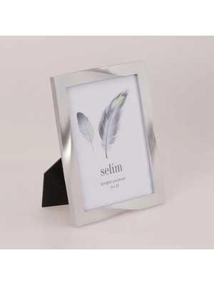 Selim 15X20 Curved Çerçeve Gümüş