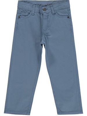 Civil Boys 5 Cep Basic Regular Fit Pantolon Erkek Çocuk 2-5 Yaş Gabardin Kumaş Mavi
