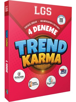 Liderler Karması Trend Karma 2026 Model Lgs 4 Deneme Tamamı Çözümlü Fasikül Fasikül